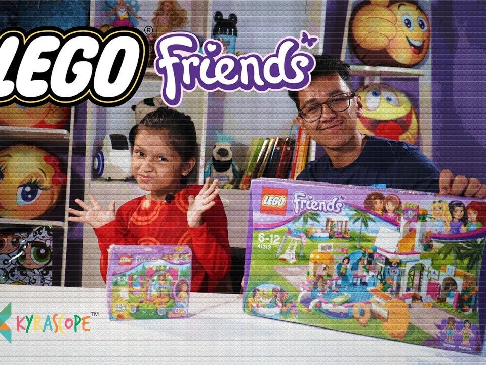 Unboxing My First Lego Friends: Heartlake Summer Pool With My Brother