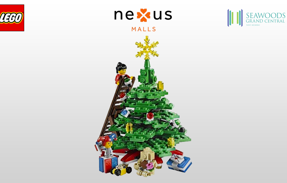 Come build the largest LEGO Christmas tree – only at Seawoods Grand Central Mall, Navi Mumbai