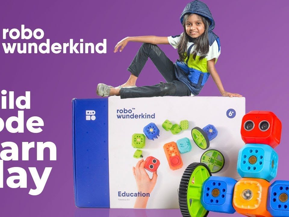 Robo Wunderkind : a programmable robot for kids of all ages STEM Toys