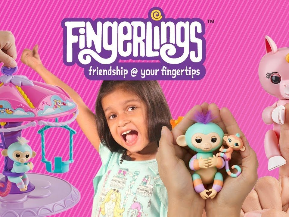 Wowwee fingerlings - make them sing, blink, burp and fart twirl a whirl playset Kyrascope