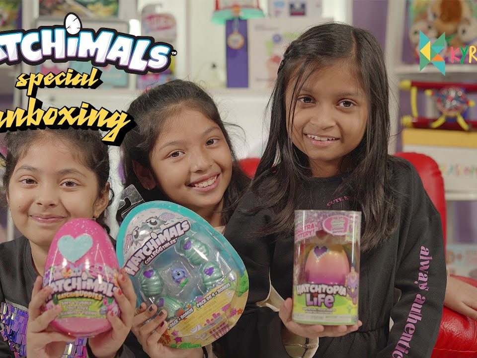 Hatchimals, Hatchibuddies, Hatchtopia Life unboxing with my friends Kyrascope Toy Reviews India